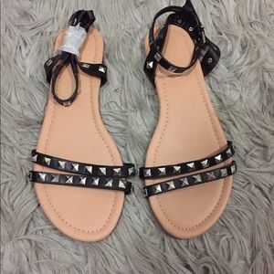 Studded sandals